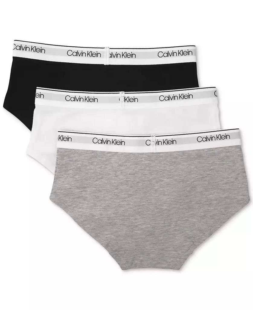 Calvin Klein 3-Pk.  Hipster Underwear, Little & Big Girls 2