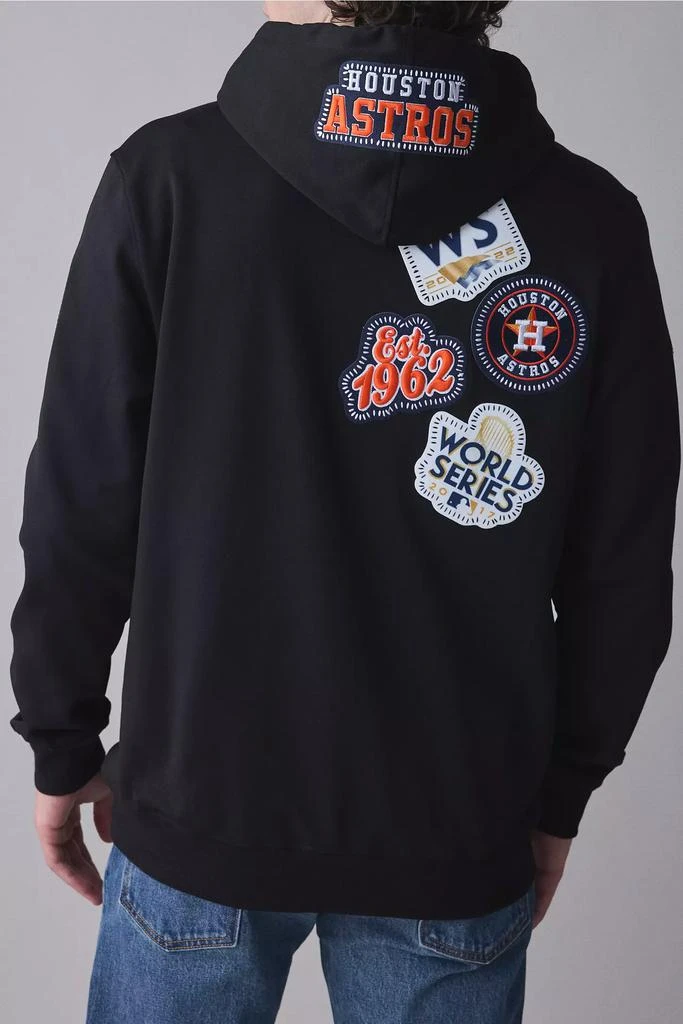 Pro Standard Pro Standard MLB Houston Astros Pick Stitch Double Knit Hoodie Sweatshirt 2