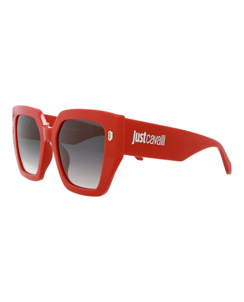 Just Cavalli Square-Frame Acetate Sunglasses