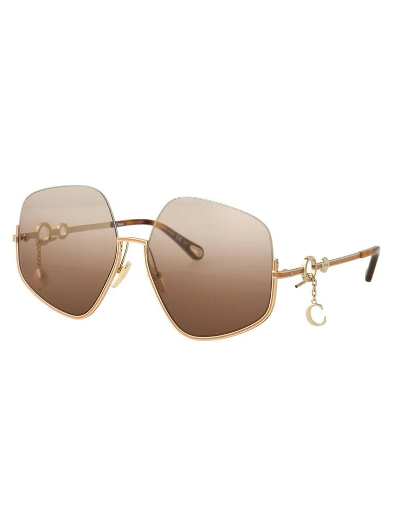 Chloé Chloé Eyewear Pentagonal Frame Sunglasses 2