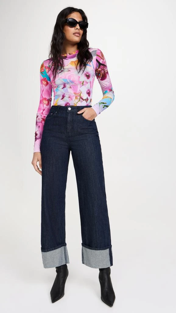BruceGlen Orchid Knit Long Sleeve Top 4