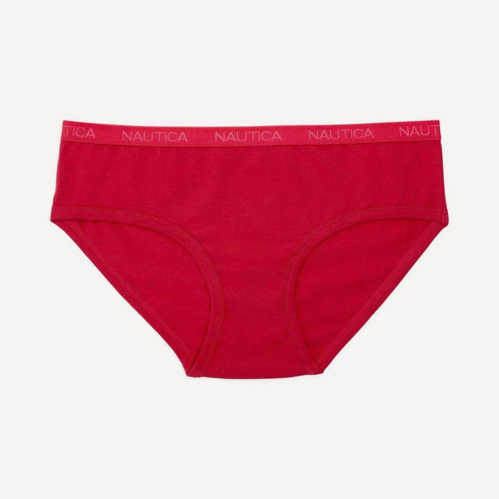 Nautica Womens Logo Hipster Brief, 5-Pack 2