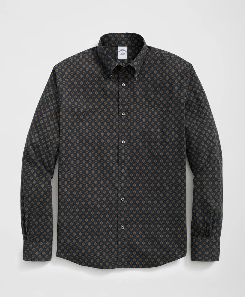 Brooks Brothers Friday Shirt, Oxford Foulard Print