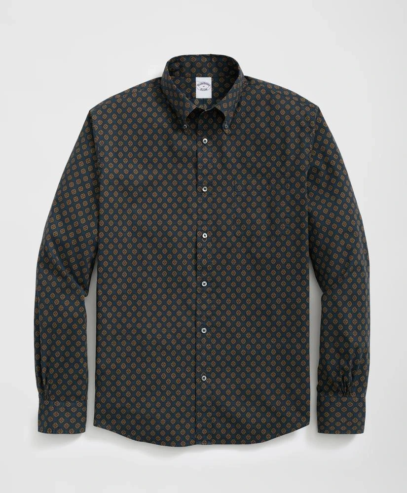 Brooks Brothers Friday Shirt, Oxford Foulard Print 1