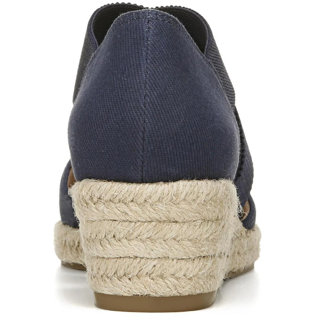 LifeStride Keaton  Womens Canvas Slip On Wedge Heels 3