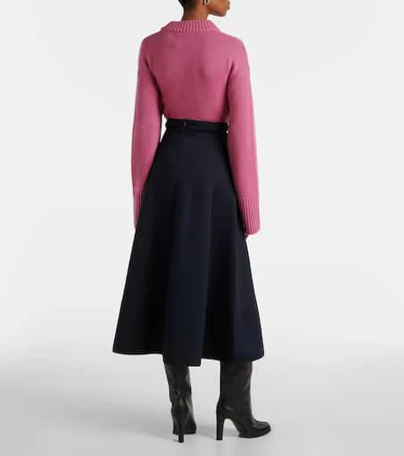 Max Mara Flirt jersey maxi skirt 3