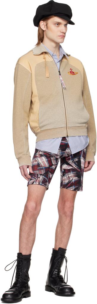 Gray & Beige Alien Track Jacket – On Sale Now with Up to 44% Off