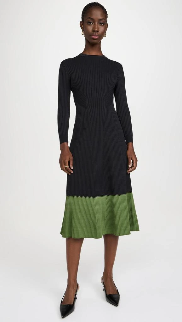 Shoshanna Pine Dress 6