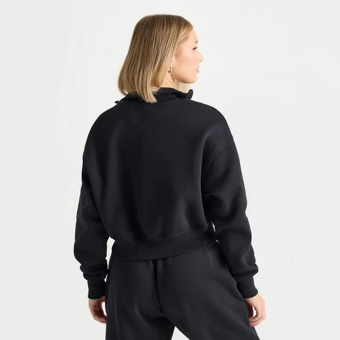 NIKE Women's Nike Sportswear Phoenix Fleece Oversized Half-Zip Crop Sweatshirt 4