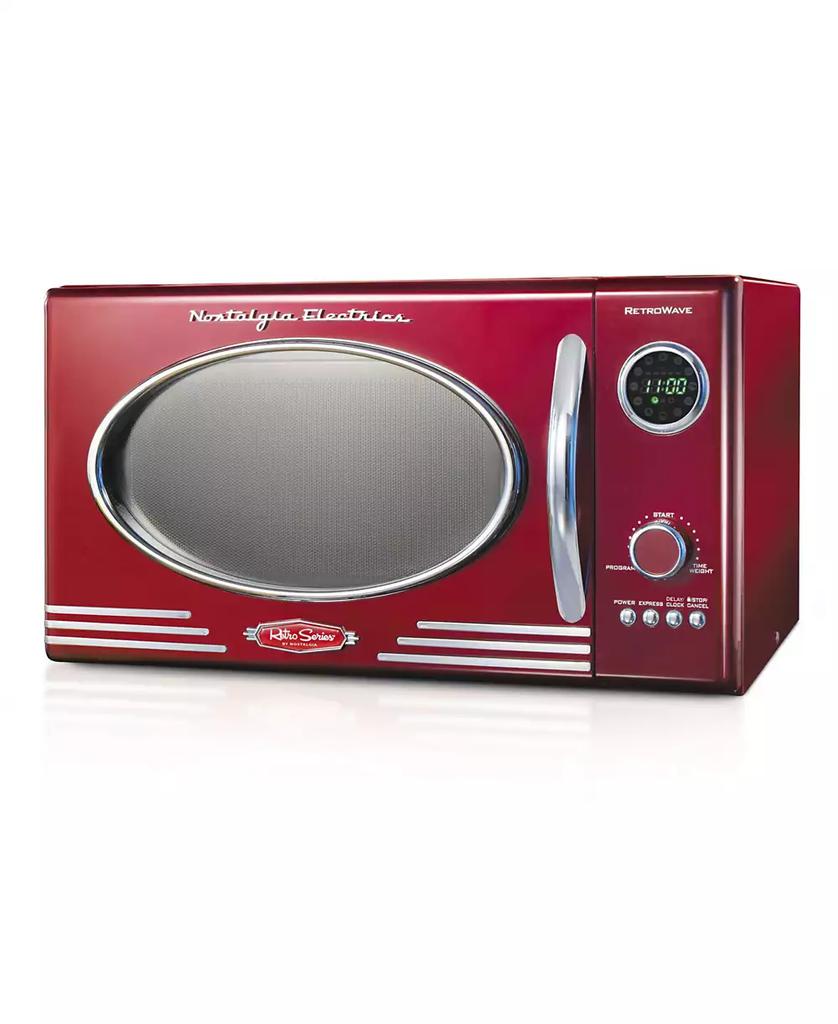 Nostalgia Retro Microwave Oven, 0.9 cube'