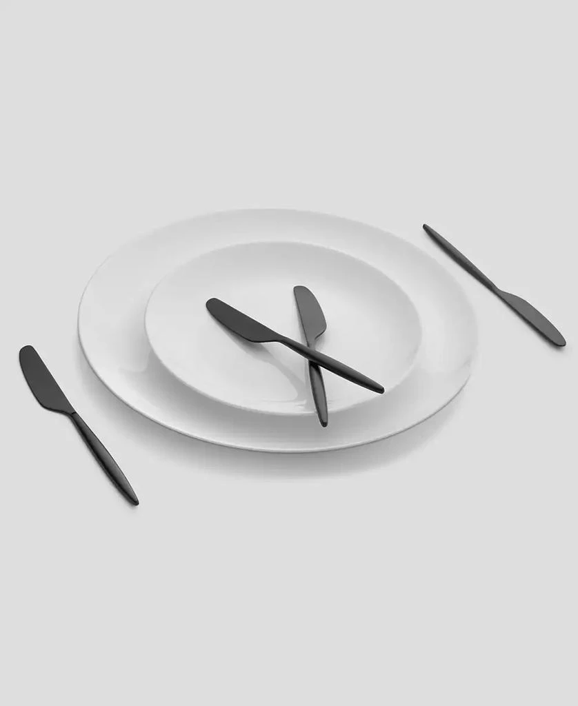Cambridge Silversmiths Gaze Black Satin Spreaders Set, 4 Piece 3