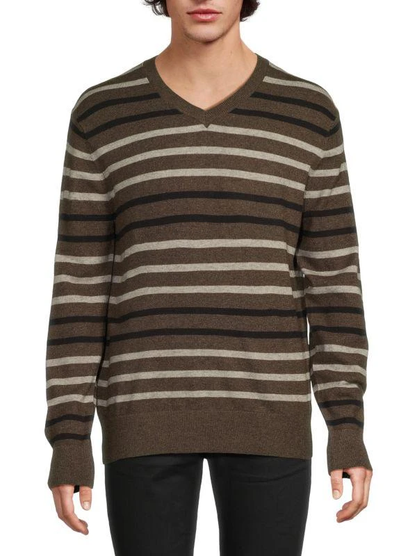 TRUTH BY REPUBLIC Striped Sweater 1