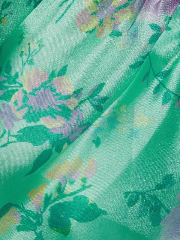 LDT Floral-Printed Blouson Minidress 4