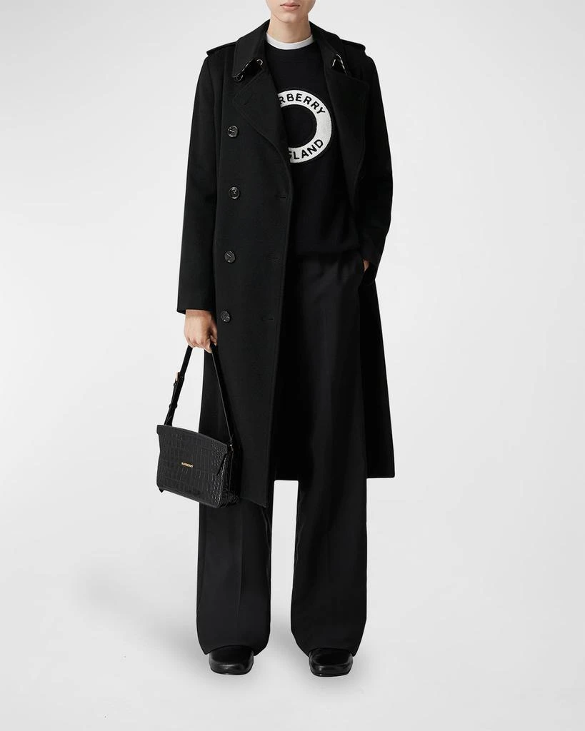 Burberry Kensington Cashmere Trench Coat 3