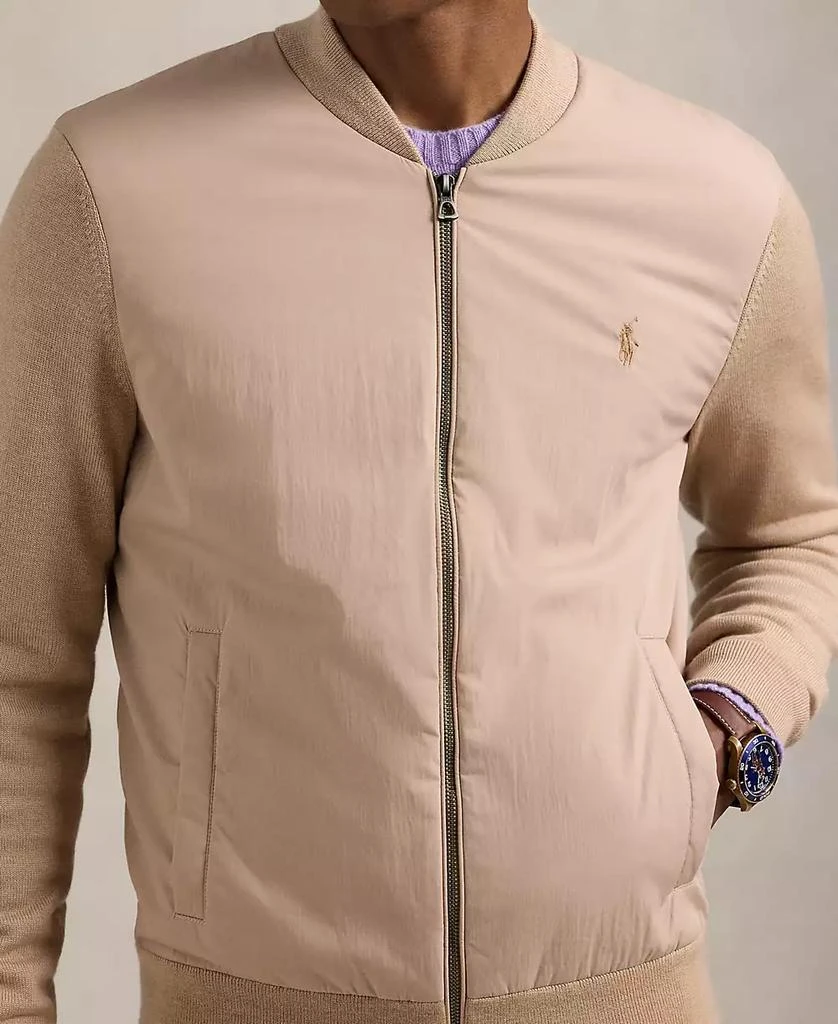 Ralph Lauren Men's Hybrid Wool Full-Zip Sweater 3
