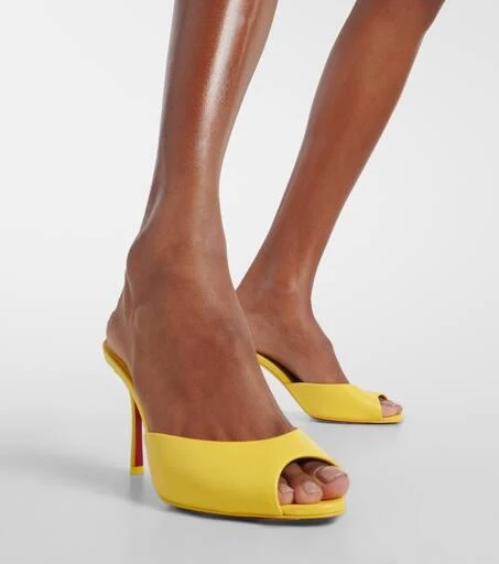 Christian Louboutin Me Dolly 85 leather mules 7