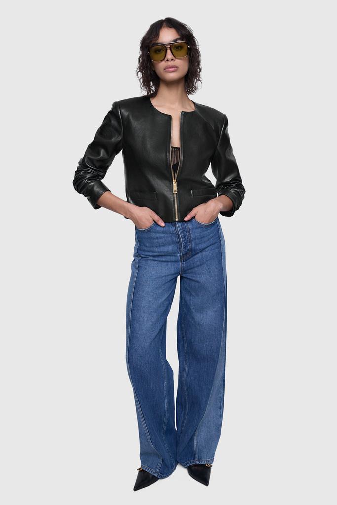 Rebecca Minkoff Paige Crop Zip Jacket