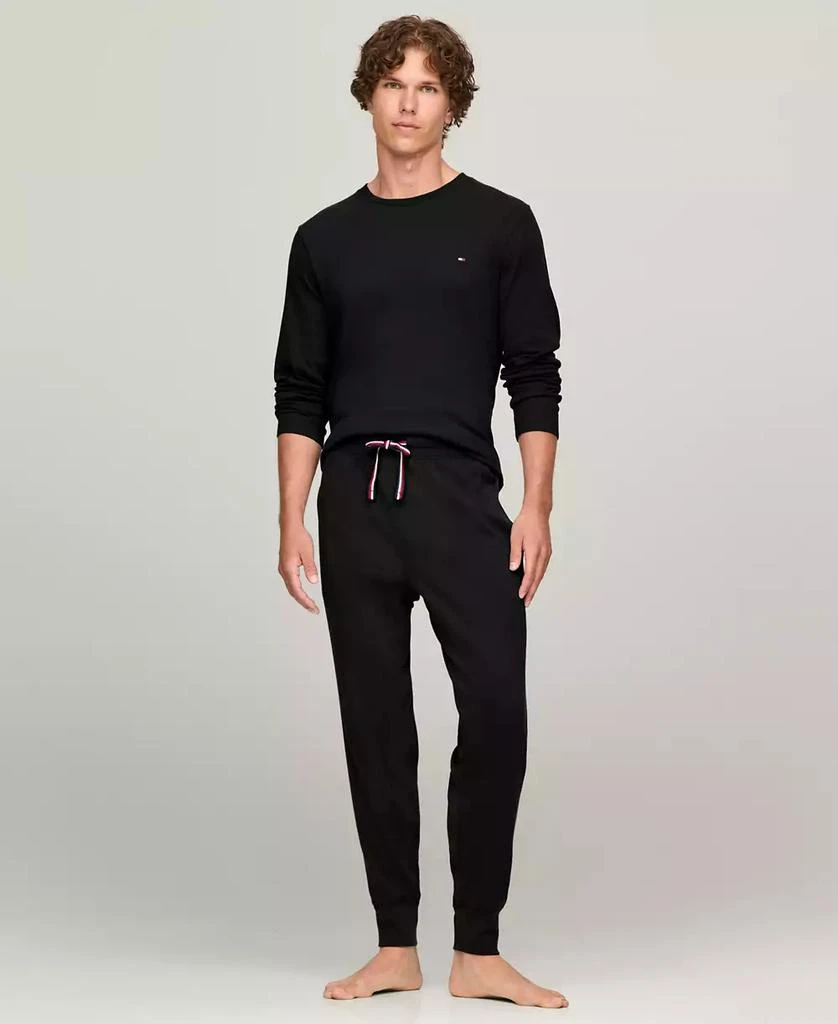 Tommy Hilfiger Men's Ribbed Long-Sleeve Pajama Shirt 2