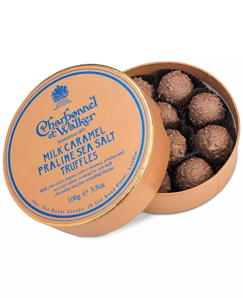 Charbonnel et Walker Caramel Praline  Sea Salt  Truffles 1
