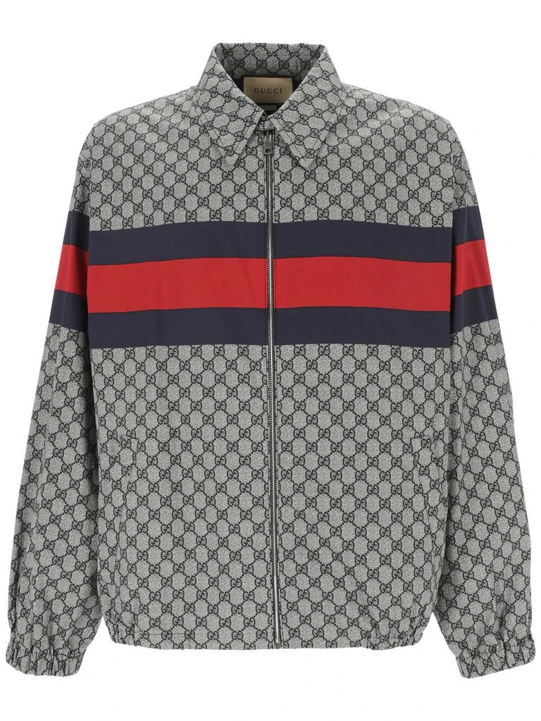 Gucci Gucci GG Printed Zip-Up Jacket 1