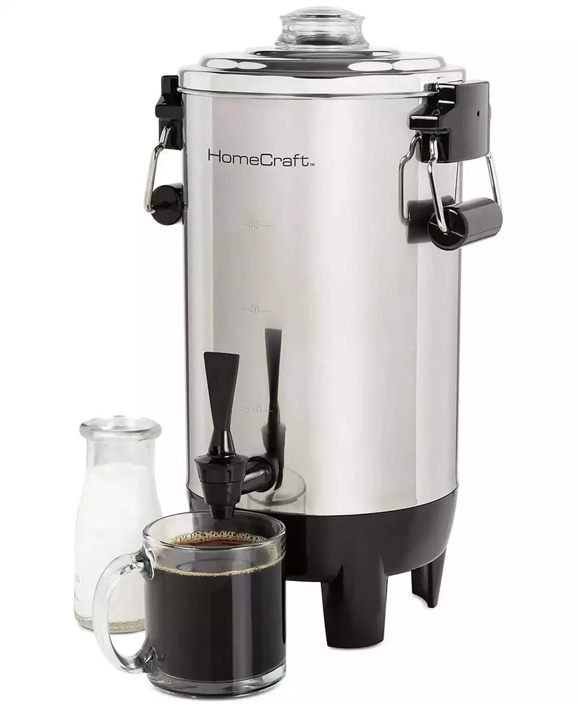 HomeCraft HCCU30SS Quick-Brewing Automatic 30-Cup Coffee Urn 2