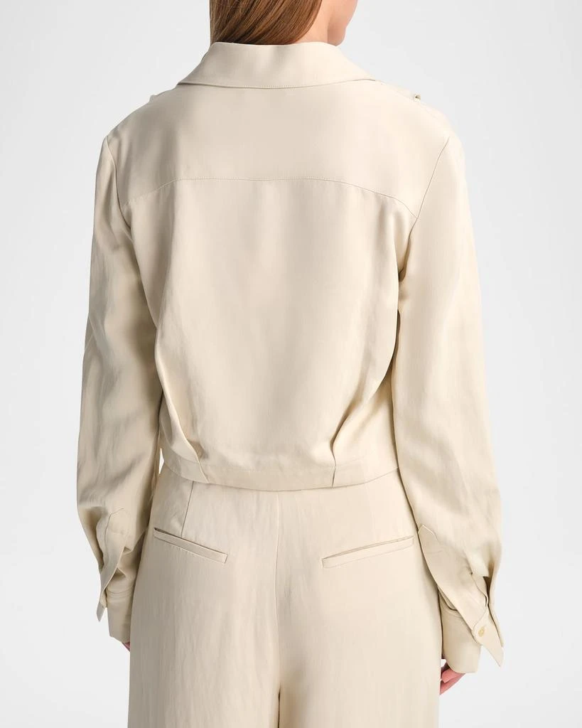 TWP Gtgoan Linen-Blend Blouse 3