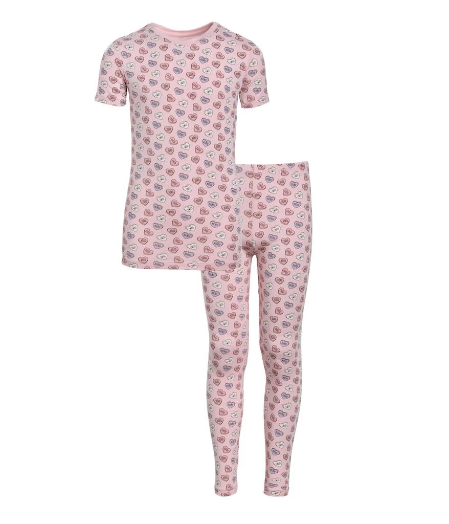 KicKee Pants Print Short Sleeve Pajama Set (Big Kid)