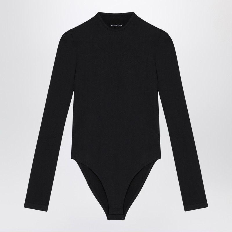 セットアップ BALENCIAGA BLACK NYLON BODYSUIT Balenciaga BLACK NYLON BODYSUIT - Tops - BeyondStyle