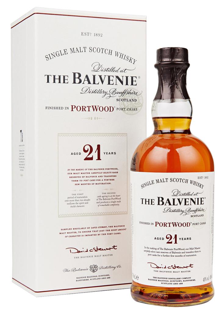 Balvenie 21 Year Old PortWood Single Malt Scotch Whisky