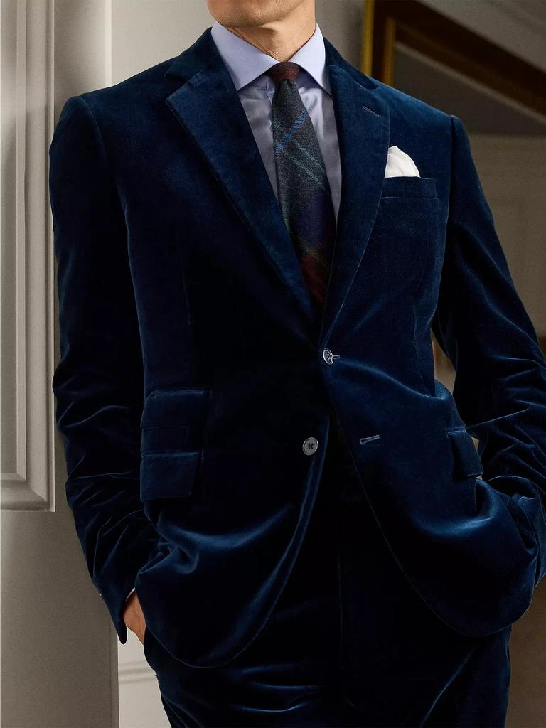 Ralph Lauren Kent Cotton Velvet Jacket 8