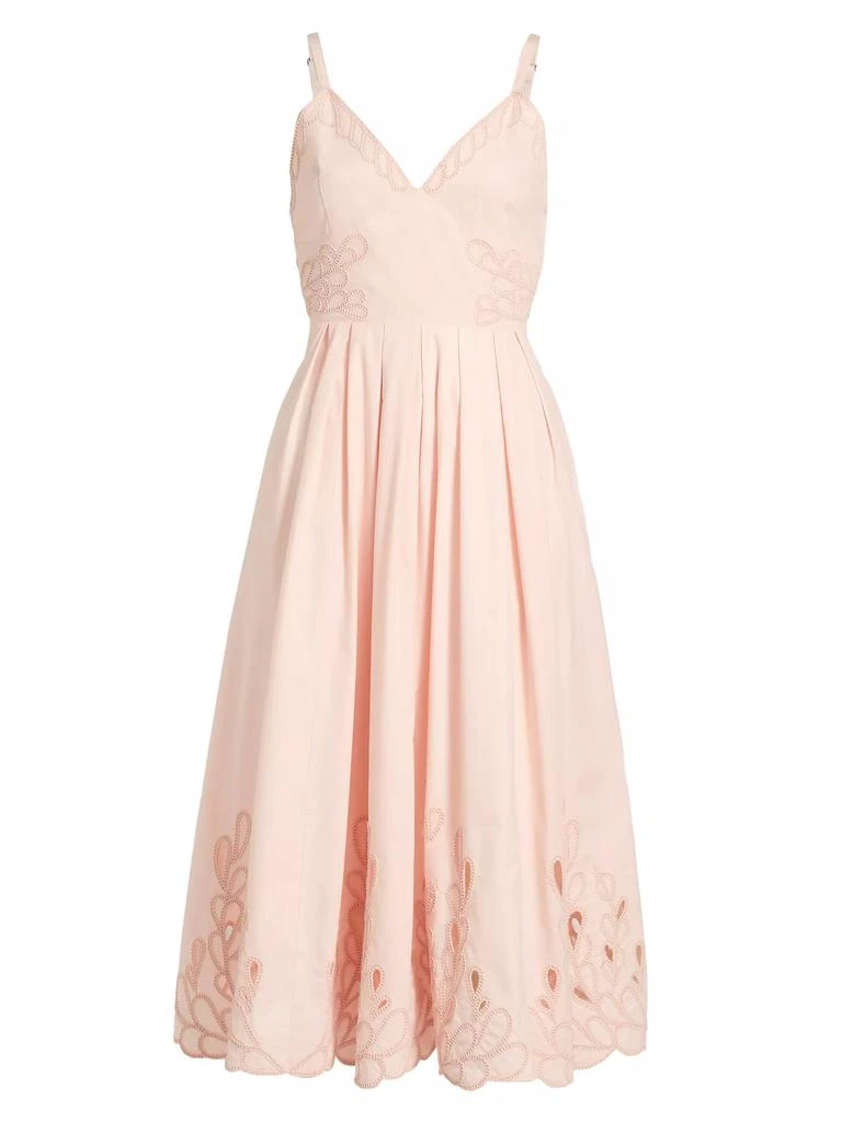 Cinq à Sept Maude Cotton Embroidered Dress 1