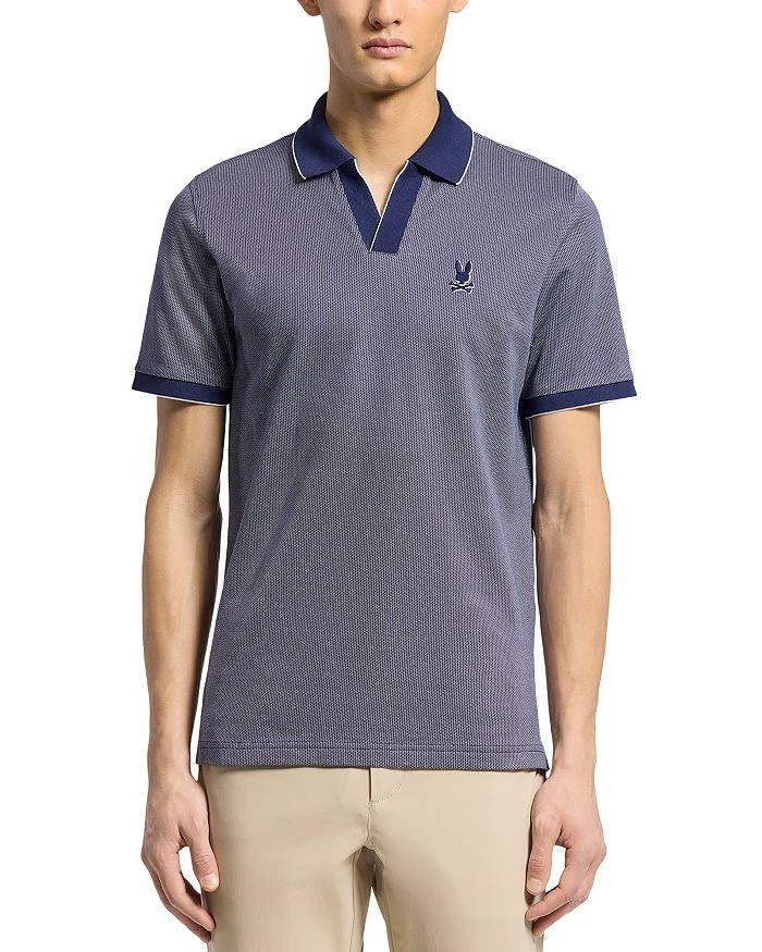Psycho Bunny Mackay Jacquard Regular Fit Polo 1