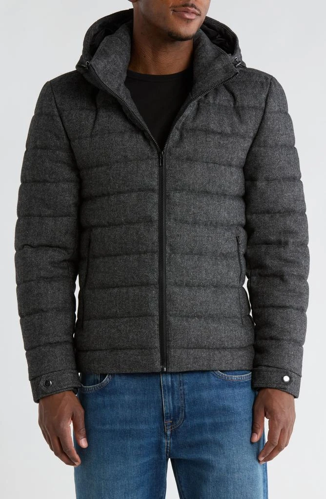 Slate
Stone Lightweight Quilted Hooded Puffer Jacket