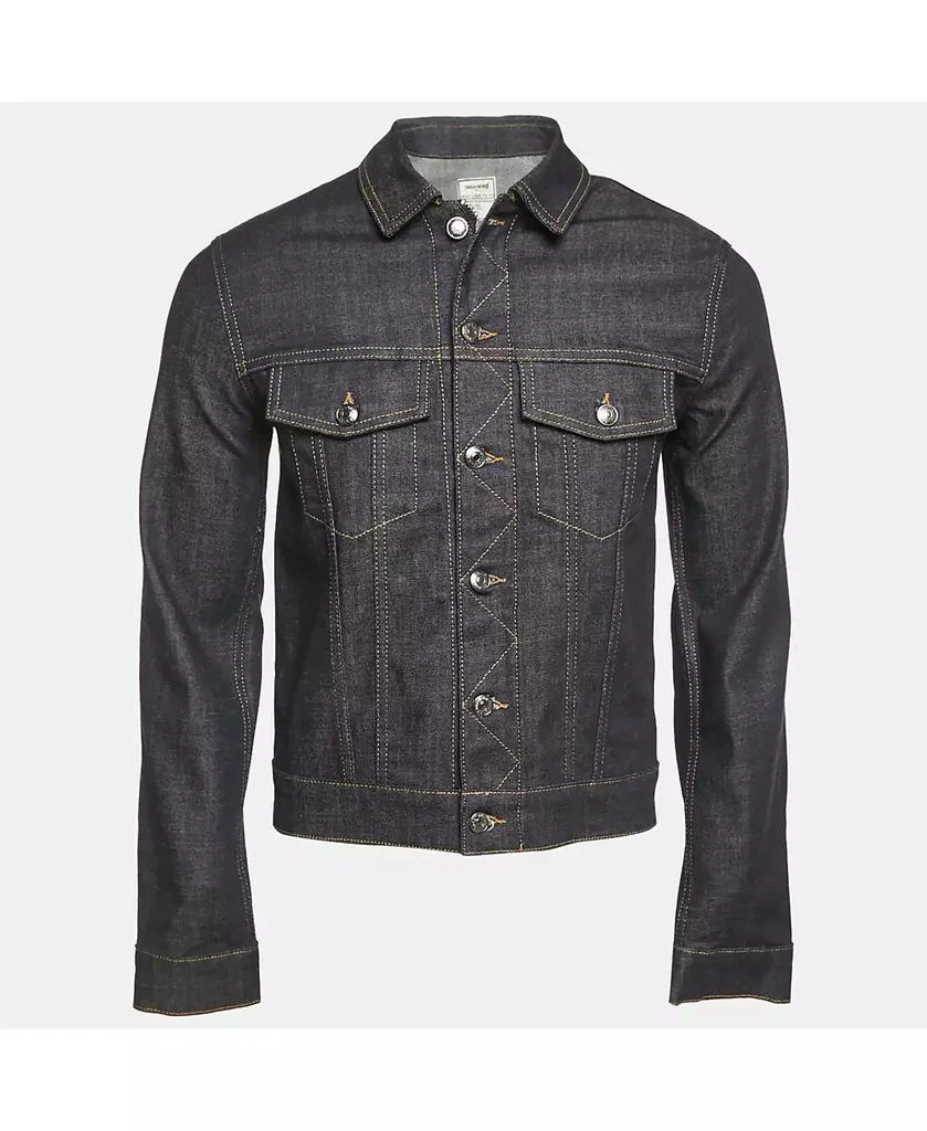 Pre-Owned Zadig 
Voltaire Women
s Blue Denim Button Front Base Brut Jacket