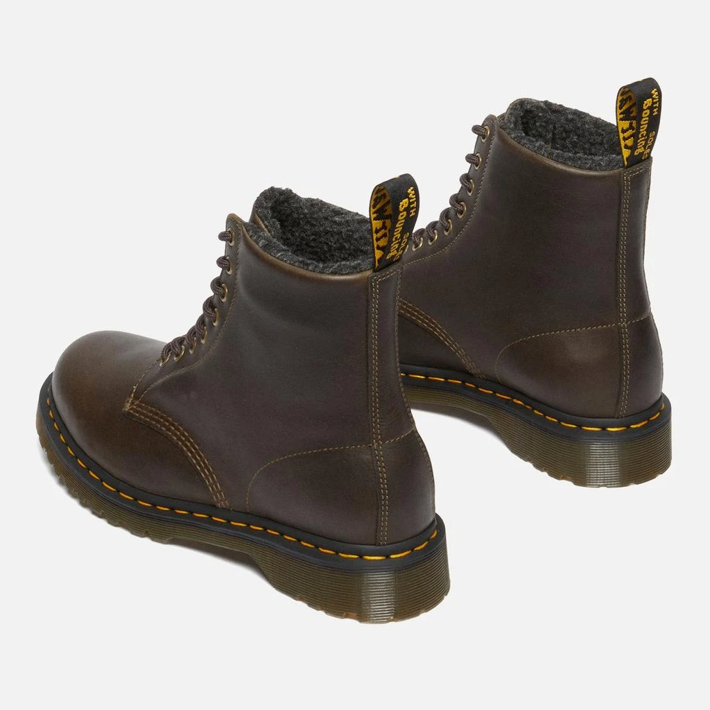 Dr. Martens Dr. Martens Men's 1460 Faux Fur-Lined Leather Boots 4