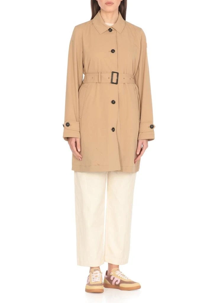 Save The Duck Beige Verve Raincoat 2