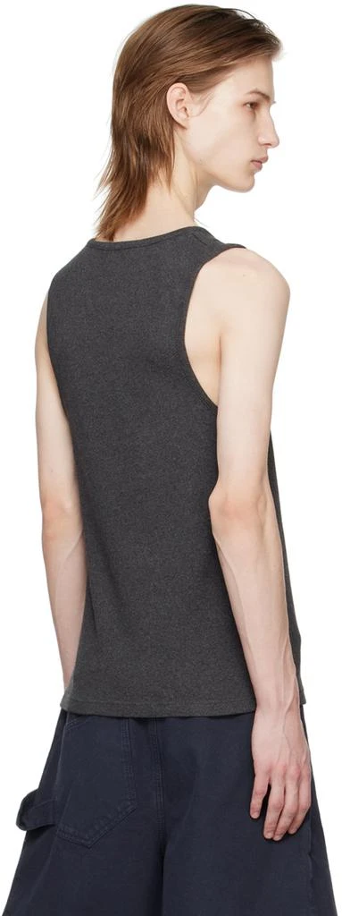 JW Anderson Gray Trompe L'Oeil Tank Top 3