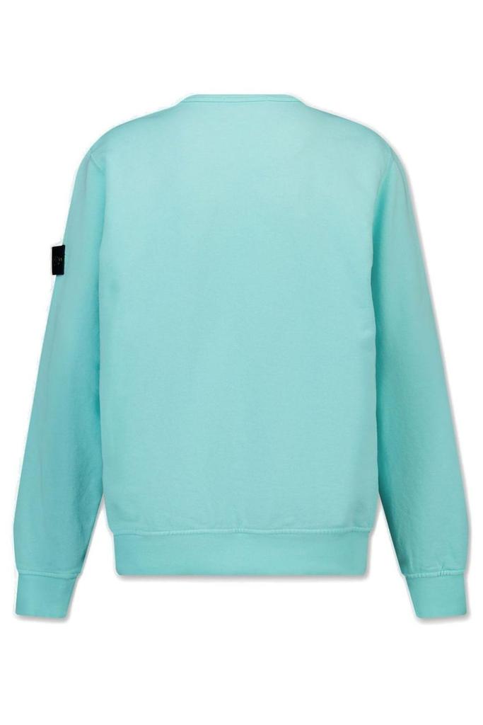 Shop Stone Island Junior Logo Patch Crew Sweatshirt on Sale at Shop Stone Island Junior Logo Patch Crew Sweatshirt on Sale at