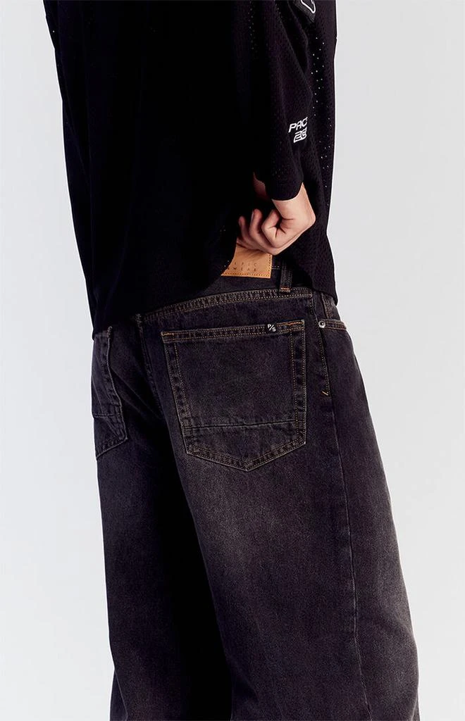 PacSun Black Extreme Baggy Jeans 5