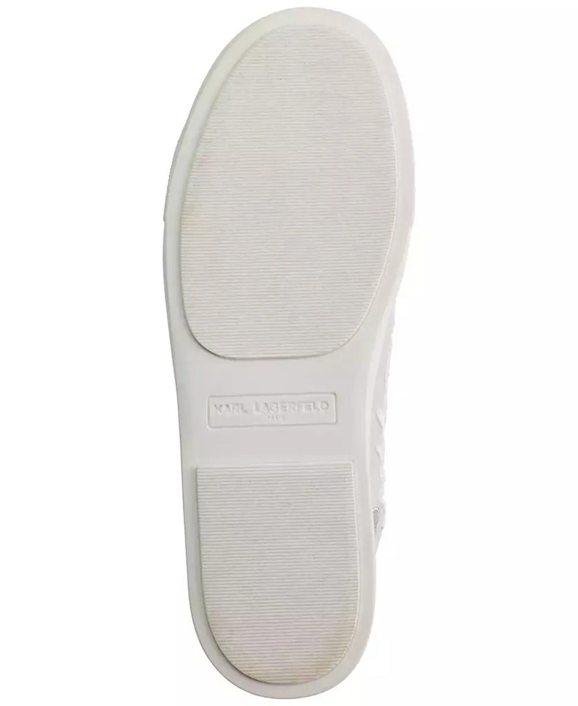Karl Lagerfeld Paris Women's Cambria Embellished Slip-On Sneakers 5