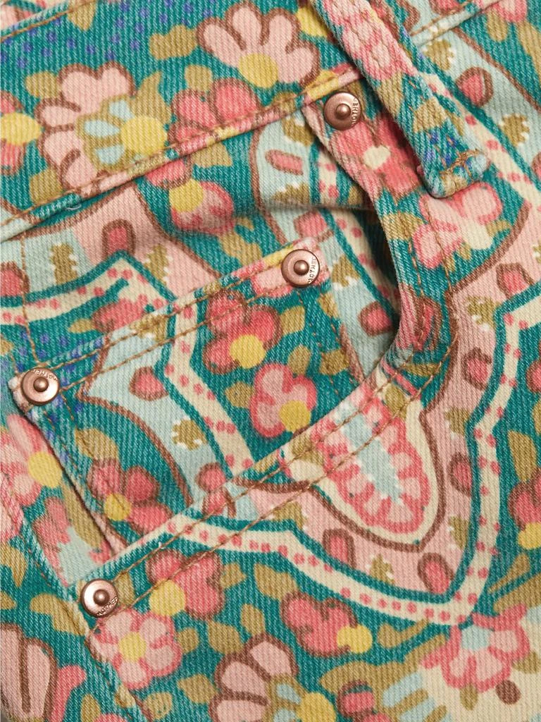 MOTHER Rambler Printed Ankle-Crop Jeans 7