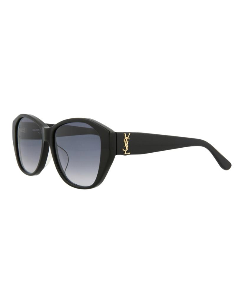 Yves Saint Laurent Round-Frame Acetate Sunglasses