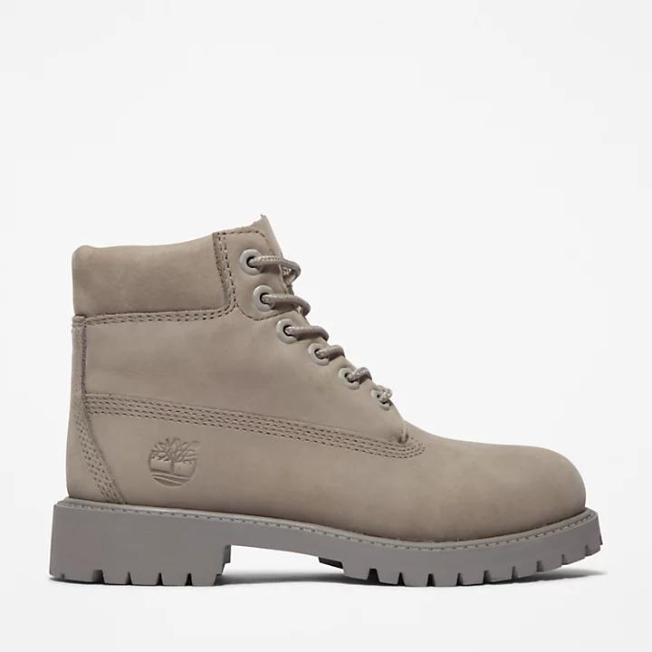 Timberland Timberland® Premium 6 Inch Boot for Junior in Grey