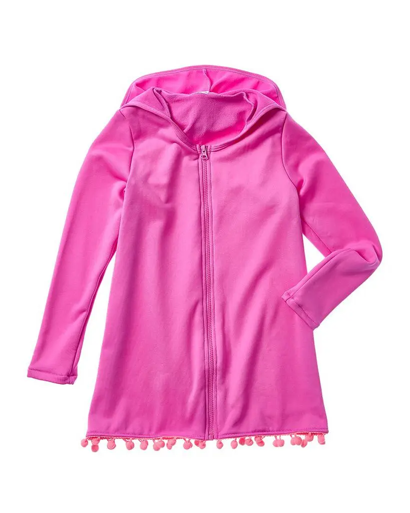 Beach Lingo Pom Poms Cover-Up Tunic