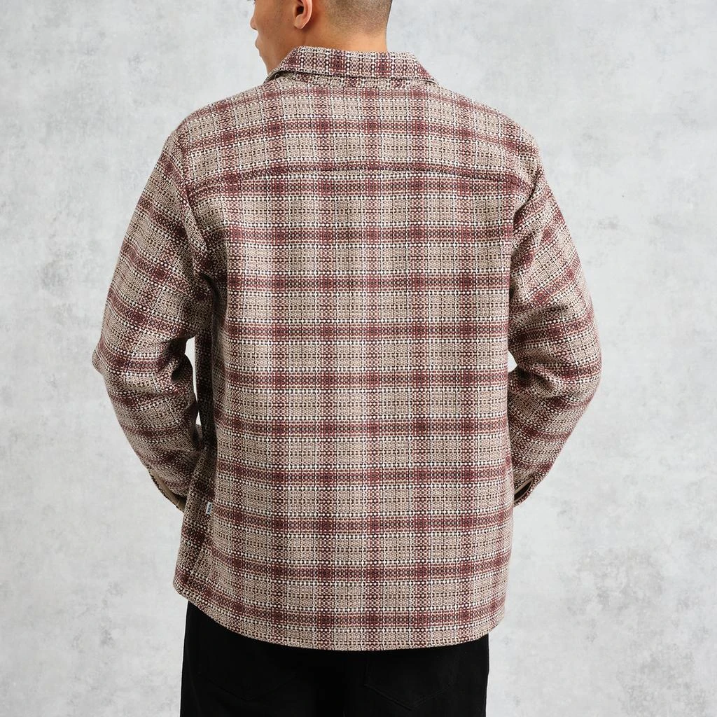 Wax London Whiting Checked Cotton-Blend Overshirt 2