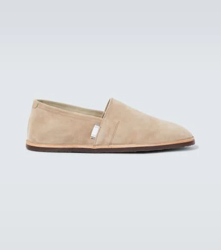 Brunello Cucinelli Suede slip-on shoes 1