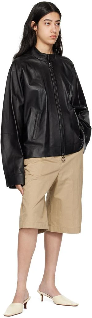 Studio Nicholson Tan Calvi Shorts 4