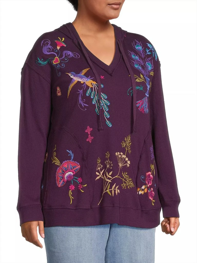 Johnny Was Ariela Relaxed Thermal Hoodie 4