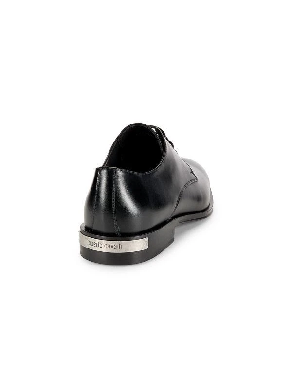 Roberto Cavalli Leather Oxford Dress Shoes 3