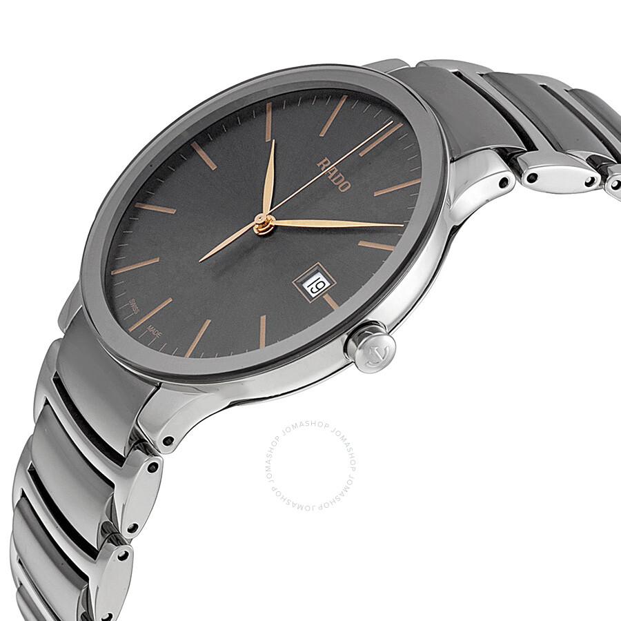 Rado Centrix Grey Dial Stainless Steel Men's Watch R30927132